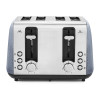 Tower Ice Diamond 4 Slice Toaster Blue