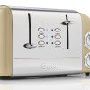 Swan 4 Slice Retro Toaster - Cream