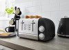 Swan 4 Slice Retro Toaster - Black