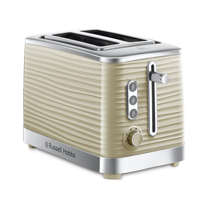 Russell Hobbs Inspire Toaster 2 Slice Cream 1800W Mega Appliances