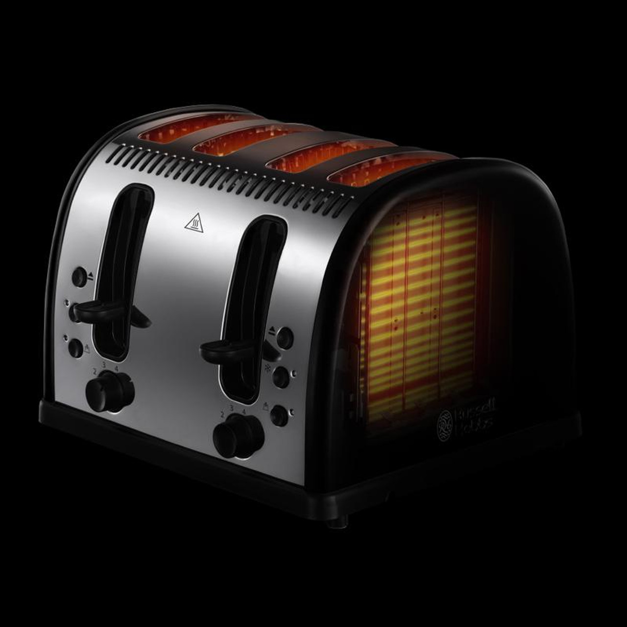 Russell Hobbs Legacy Toaster Black Mega Appliances