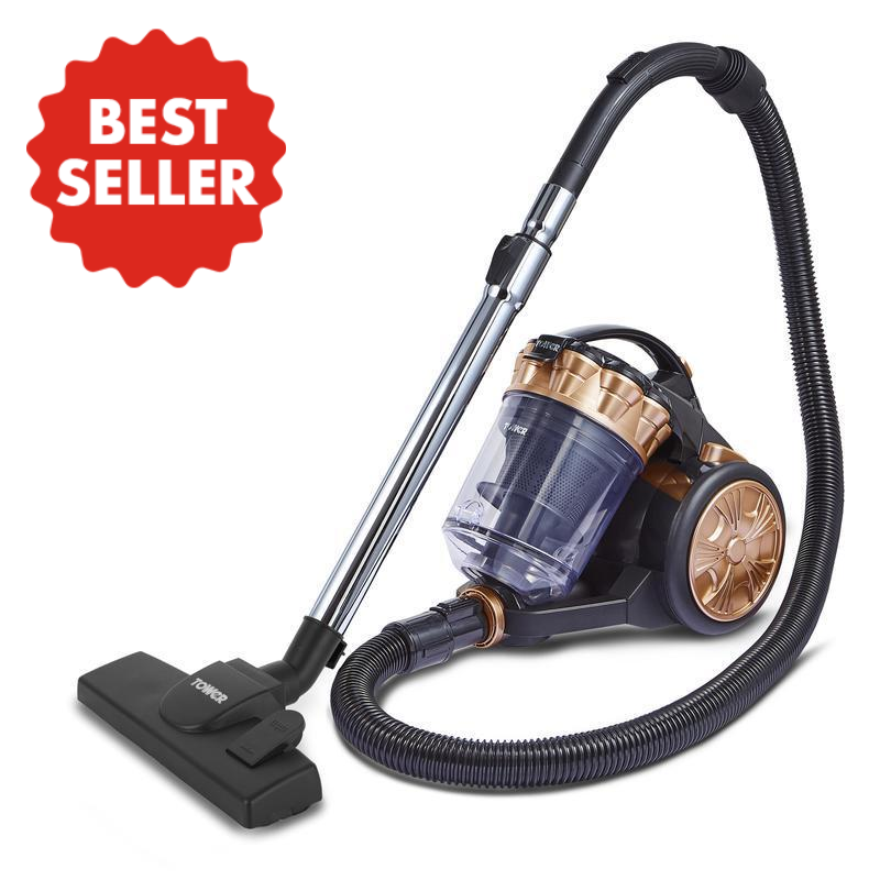 Tower RXP10PET Multi Cyclonic Cylinder Vacuum Cleaner Mega Appliances