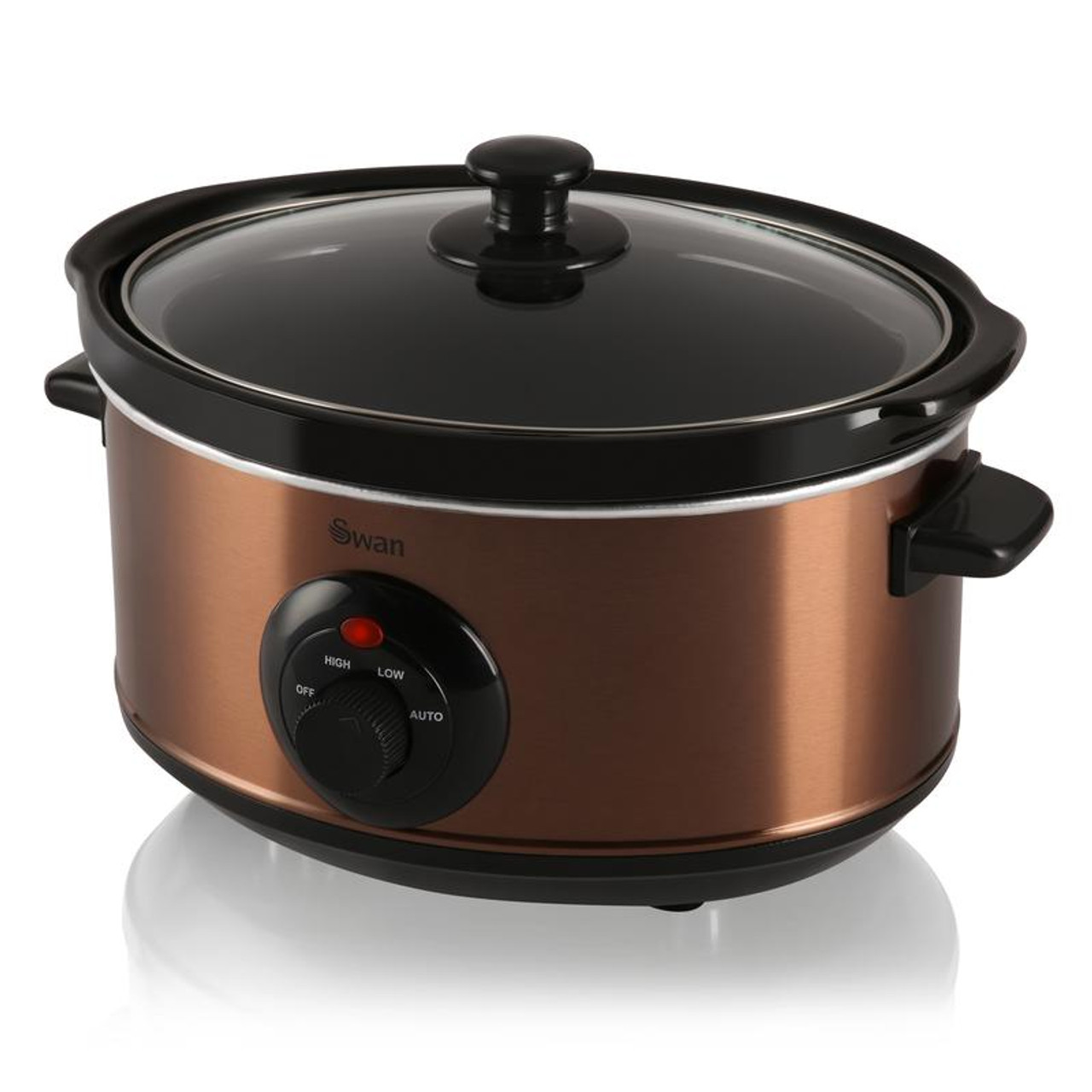 Swan 3.5 Litre Copper Slow Cooker Mega Appliances