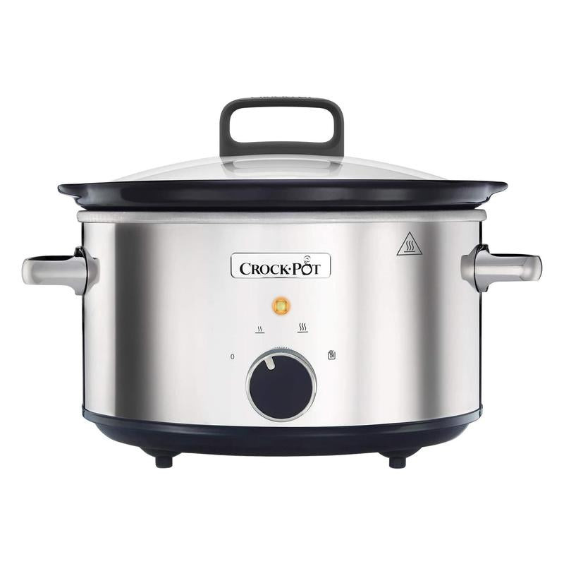 CrockPot 3.5L Slow Cooker Stainless Steel Mega Appliances
