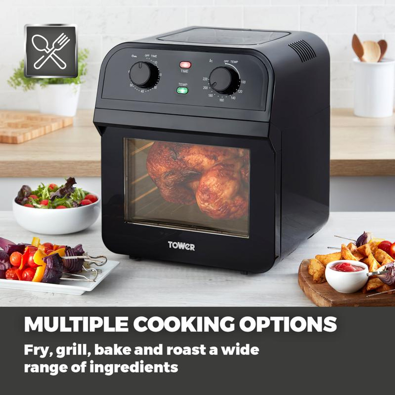 Tower Vortx 12 Litre Air Fryer Oven Mega Appliances Tower Vortx 12 Litre Air Fryer Oven Mega Appliances