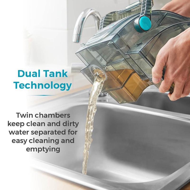 Tower TCW5 AQUAJETPLUS Carpet Washer Blue and Grey Mega Appliances