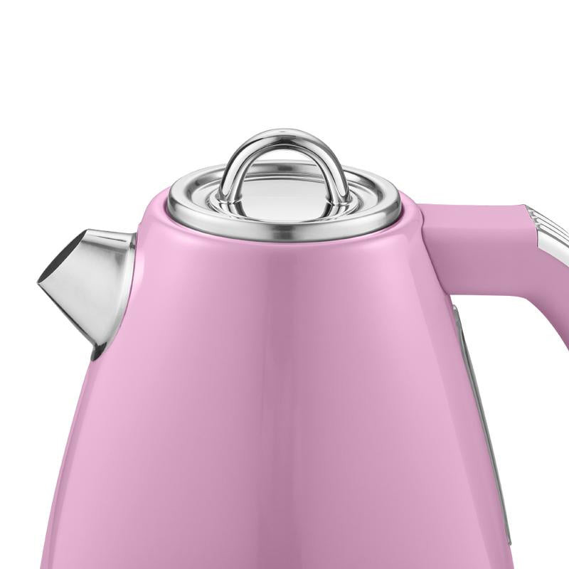 Swan 1.5 Litre Retro Jug Kettle Pink Mega Appliances