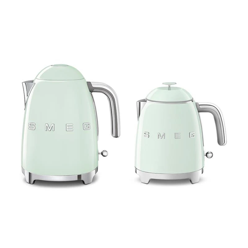 Smeg 50's Style Mini Kettle, Pastel Green Mega Appliances