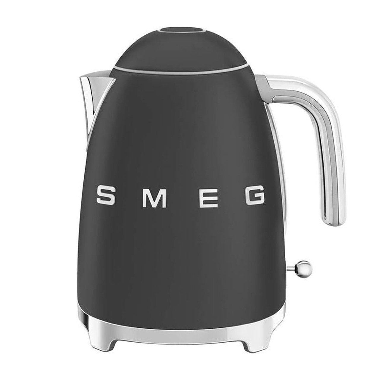 Smeg Retro Style 1.7 Litre Kettle Matte Black Mega Appliances