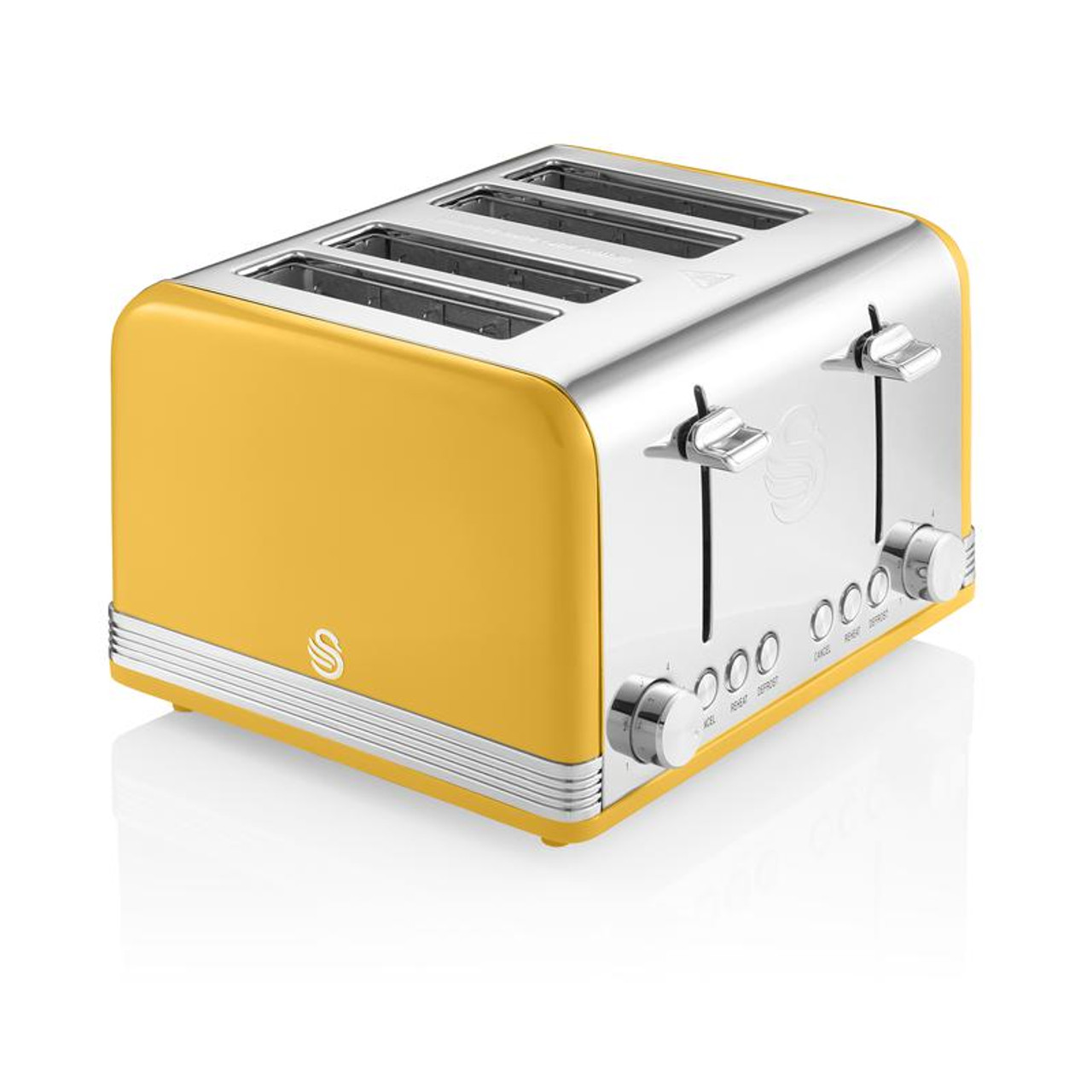 Swan yellow clearance toaster