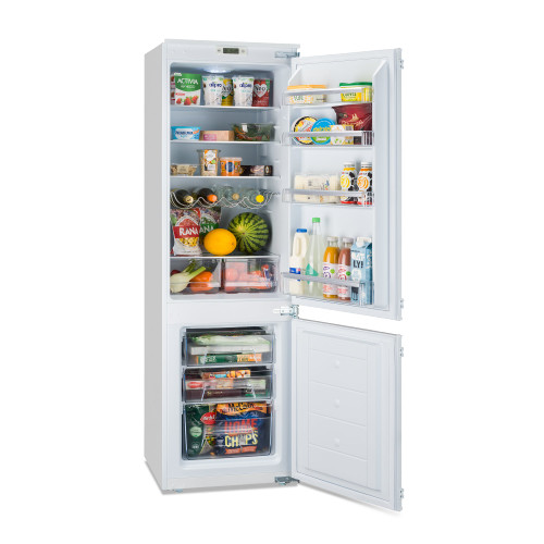 bush mbi55177f integrated fridge