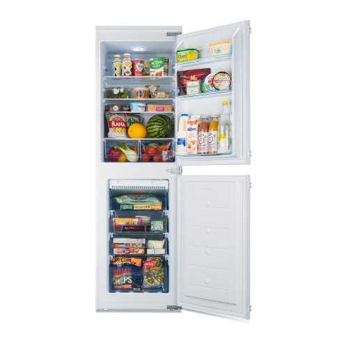 bush mbi55177f integrated fridge