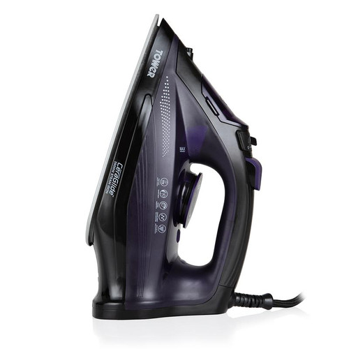 Tower Ceraglide 2600W Steam Iron Purple