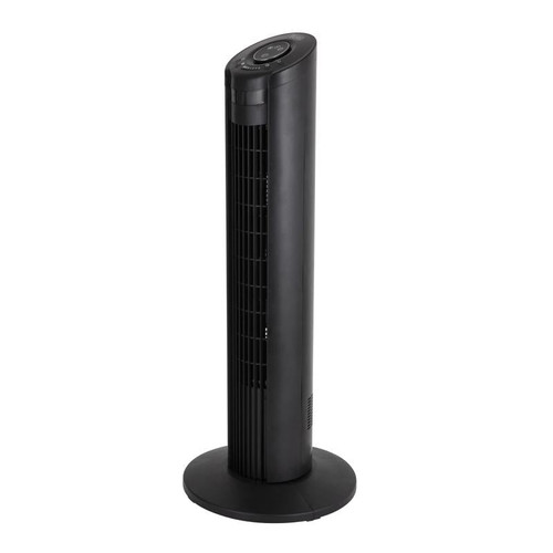 Black+Decker 32 Inch Digital Tower Fan with 8 Hour Timer Black