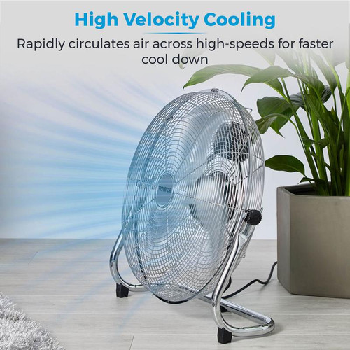 Tower 18 Inch Velocity Fan Chrome