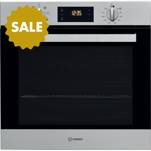 Indesit Aria IFW6340IXUK Built-in Oven Stainless Steel Energy Rating A