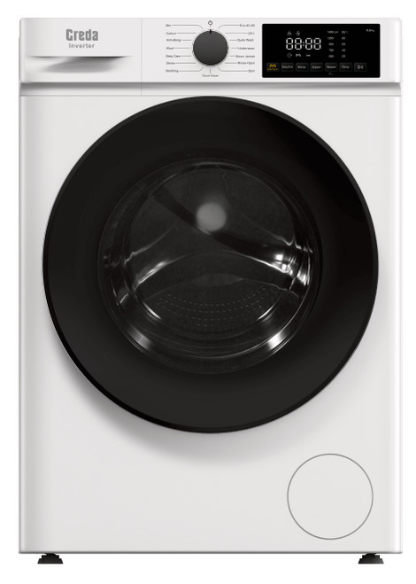 Creda CRWM814W 8kg 1400rpm Free Standing Washing Machine White Energy Rating: A
