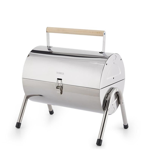 Tower Party Drum Stainless Steel BBQ