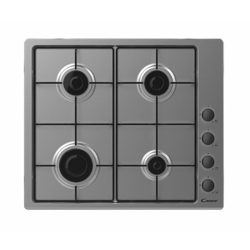 Candy CHW6LBX Metal Smart Gas Hob Stainless Steel