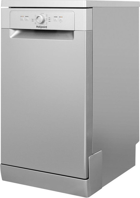 Hotpoint HSFE1B19SUKN Dishwasher 45cm Graphite Silver A+ Energy Rating