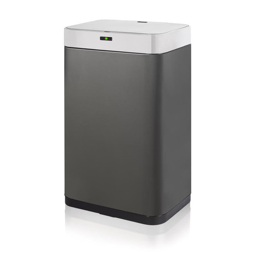 Tower 75L Rectangular Sensor Bin Titanium