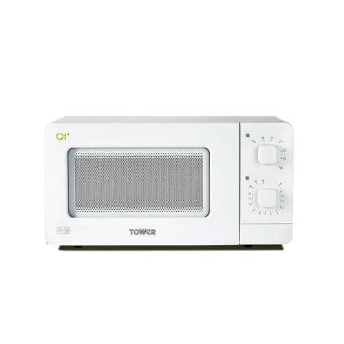 Tower 14 Litre Manual Control Microwave Oven White