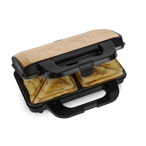 Tower Infinity 900W Deep Fill Sandwich Maker Rose Gold