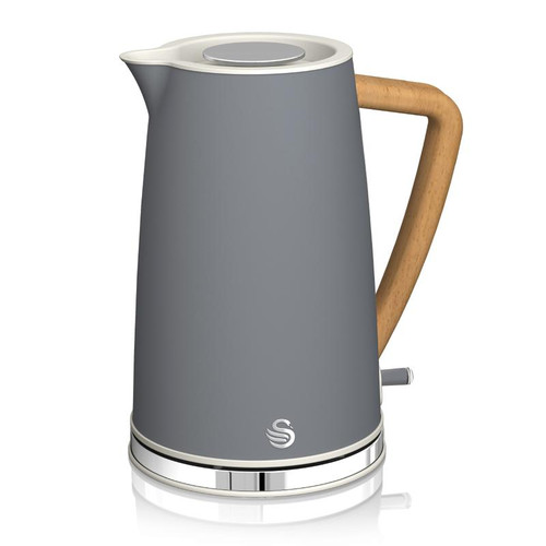 Swan 1.7L Nordic Style Cordless Kettle, Grey