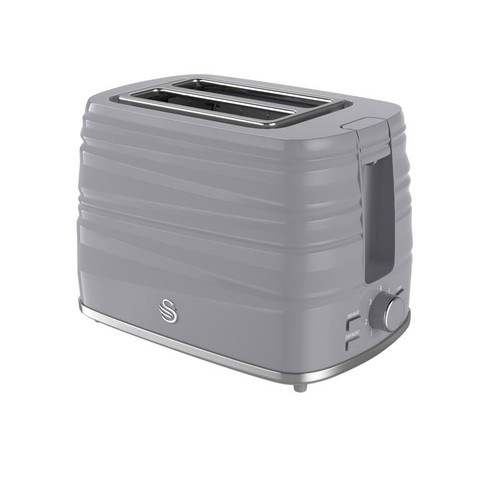 Swan Symphony 2 Slice Toaster - Grey