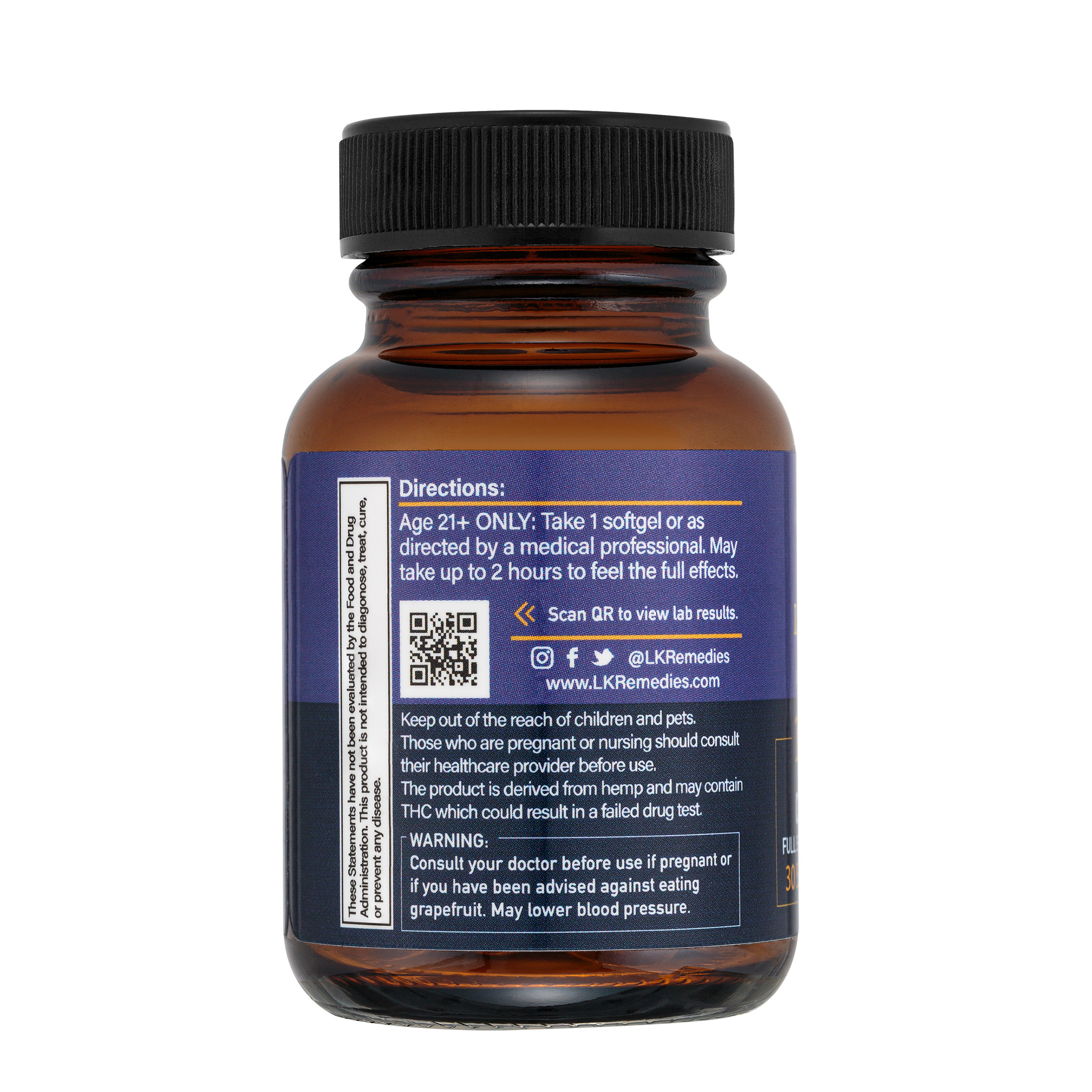 100mg Softgels (3000mg/Bottle)