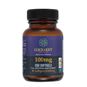 100mg Softgels (3000mg/Bottle)