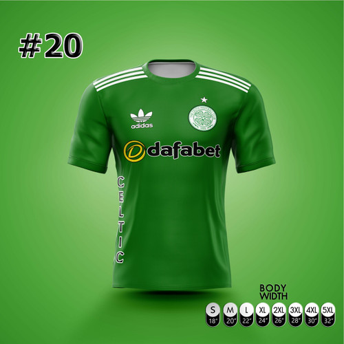 #20 NEW CELTIC JERSEY