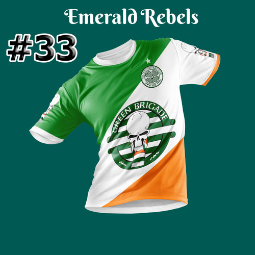 #33 CELTIC ULTRAS  JERSEY