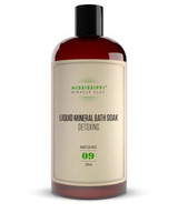 LIQUID MINERAL BATH SOAK DETOXING,16oz A nourishing, stimulating and detoxifying bath soak.