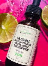  15% VITAMIN C + .5% FERULIC ACID + RESVERATROL ANTIOXIDANT SERUM, 1oz 