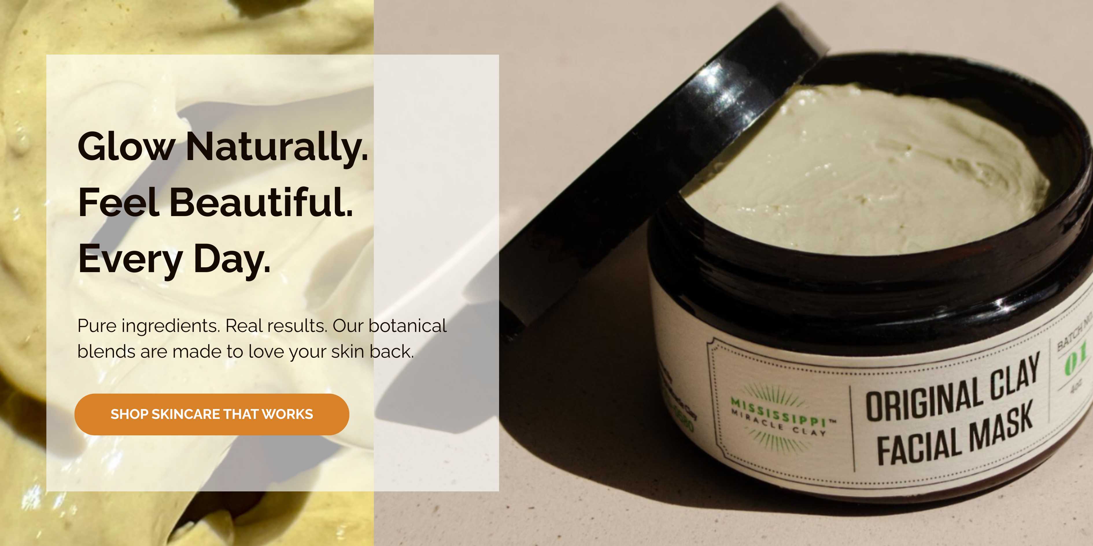 Mississippi Miracle Clay | Natural Anti-Aging Skin Care