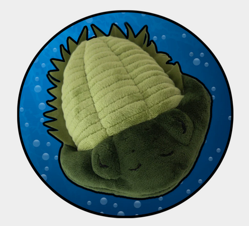 Paleozoic Pals trilobite plush (Greenops)