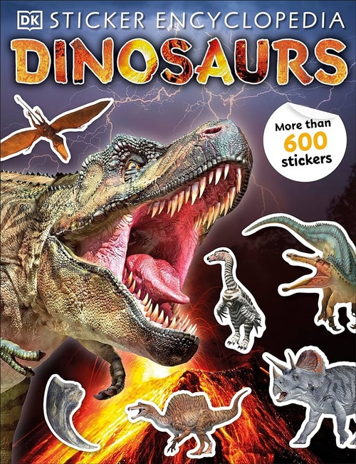 Dinosaur sticker encyclopedia