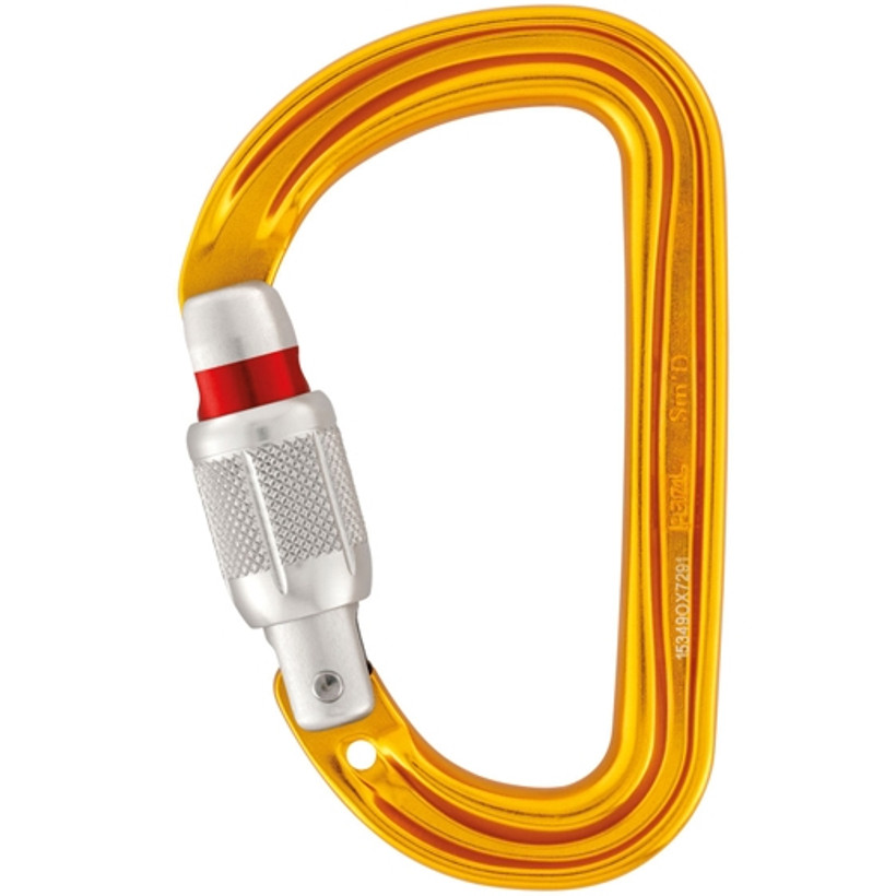 Petzl Sm'D H-Frame Screw-Lock Carabiner