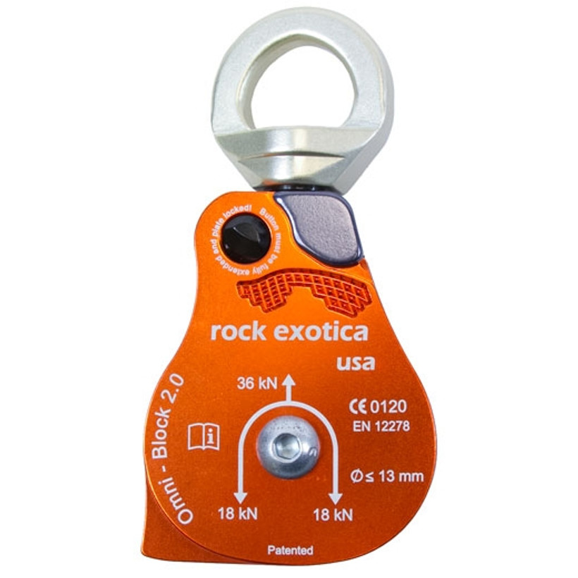 Rock Exotica Omni - Block 2.0 Swivelling Pulley
