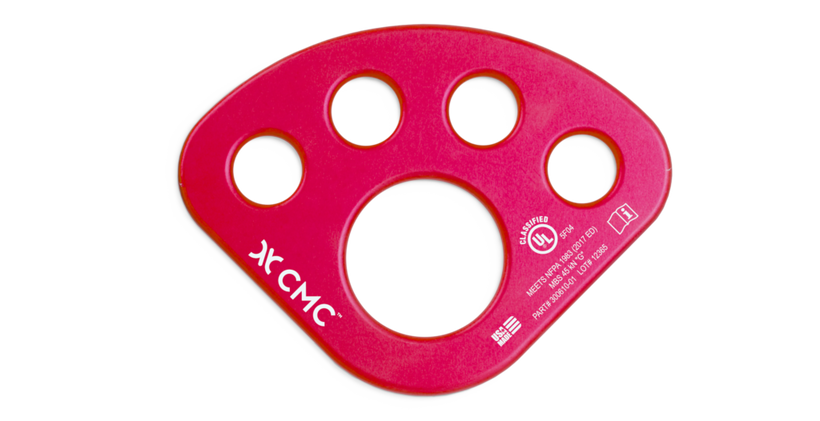 CMC Aluminum Anchor Plate - RED - NFPA