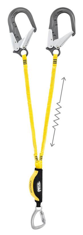 Petzl Absorbica Y Lanyard 150CM - ANSI