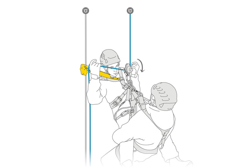 Active slide of Petzl ASAP'SORBER AXESS 40CM - Replaces L57