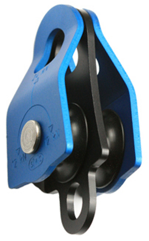 SMC JRB (Jigger Rescue) Pulley - With Becket - Blue