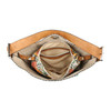 Jen & Co Alexa Hobo Bag inside view