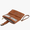 Jen & Co Cadence Buckle Wallet & Clutch open view