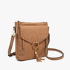 Jen & Co Layla Faux Suede Whipstitch Crossbody alt view
