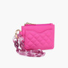 Jen & Co Rhodes Quilted Wallet with Chain Bangle alt view