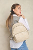Jen & Co Sariya Studded Backpack w/ Front Pocket style shot