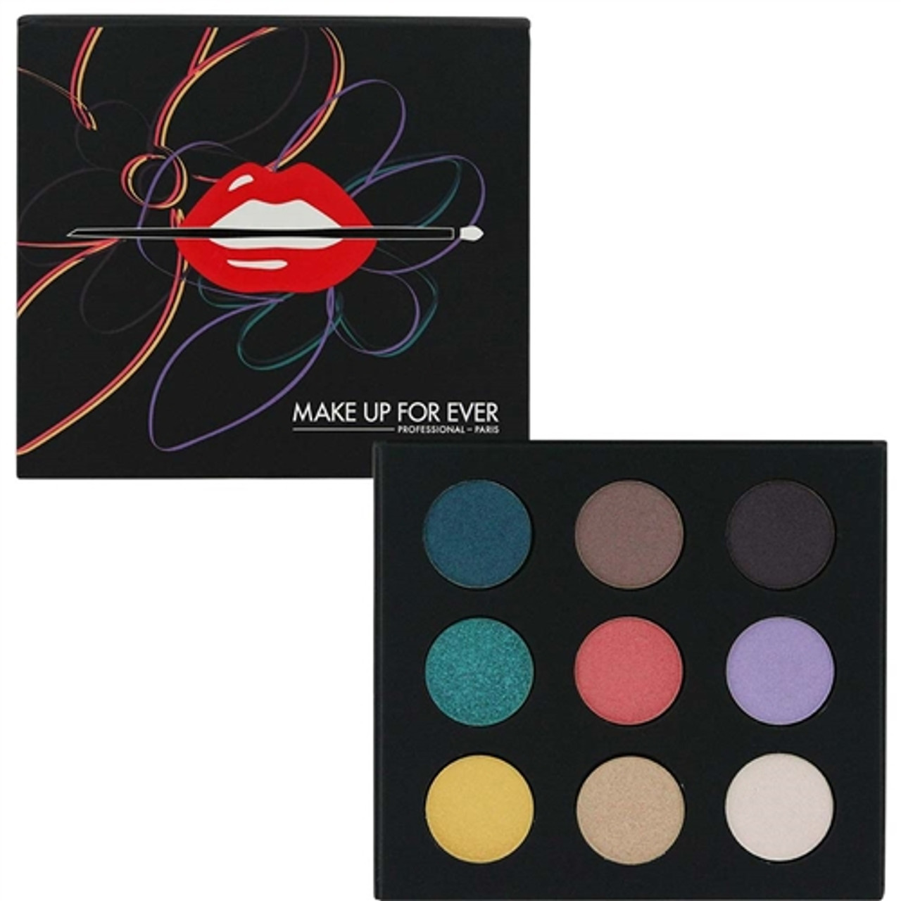 Make Up For Ever Palette 9 Artist Shadow Volume 3 Spring Flowers